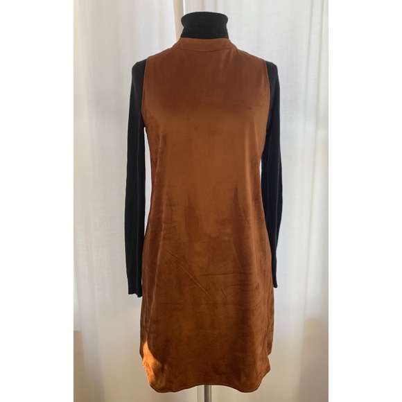 Oh My Love faux suede tank dress urban outfitters - Picture 2 of 8